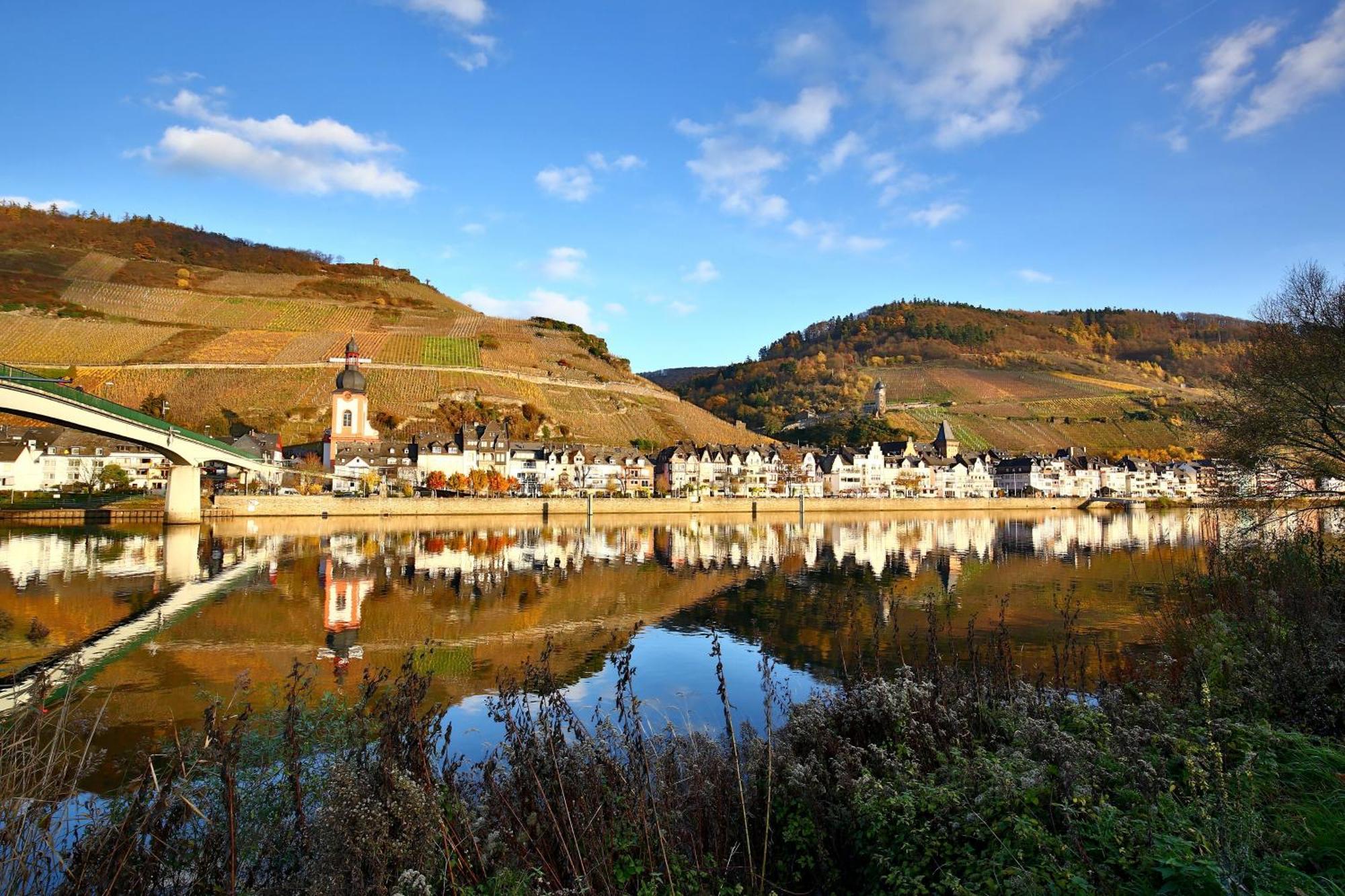 Ferienwohnung Ankerplatz Zell an der Mosel Exterior foto