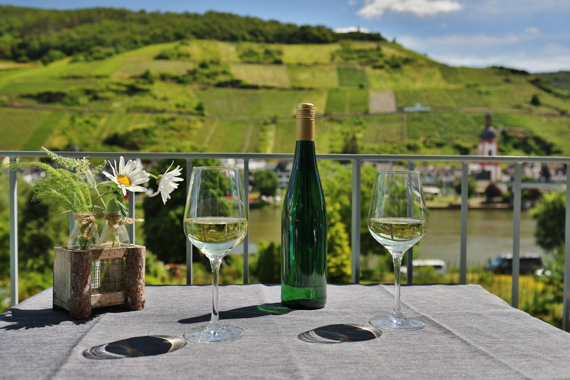 Ferienwohnung Ankerplatz Zell an der Mosel Exterior foto